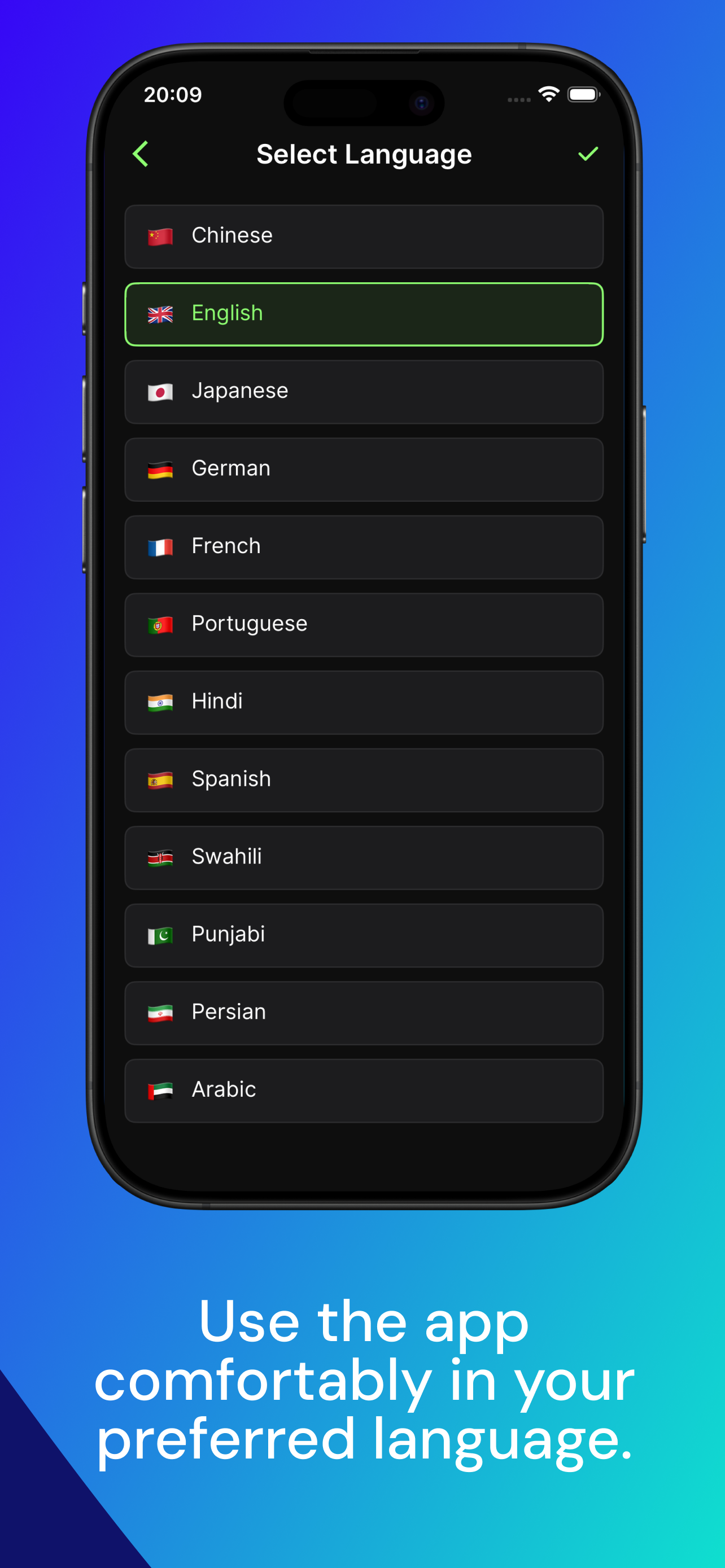 iPhone - Multi-language